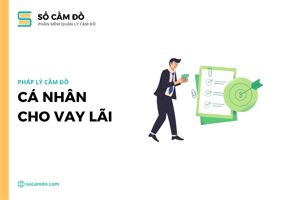 Cá nhân có được cho vay lấy lãi không?