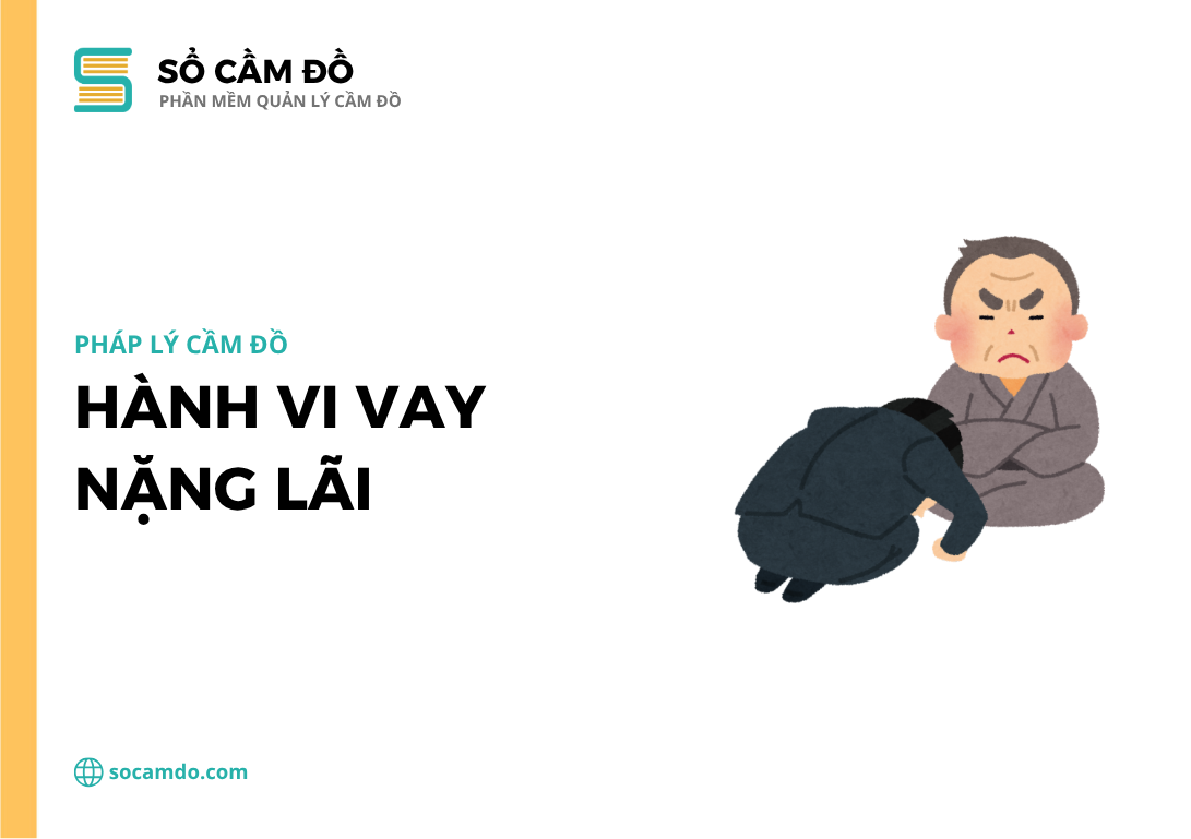 Hành vi cho vay lãi nặng bị xử lý như thế nào?